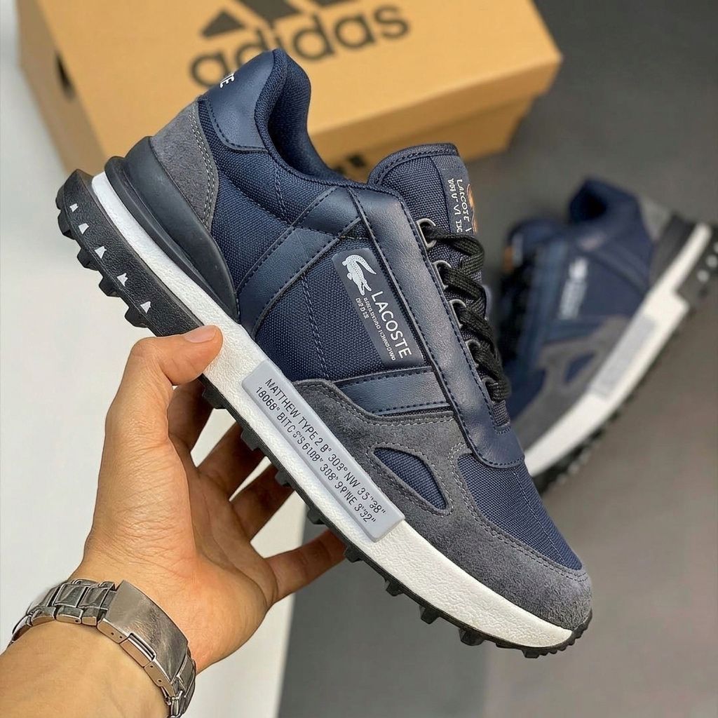 LACOSTE ELITE  color AZUL OSCURO