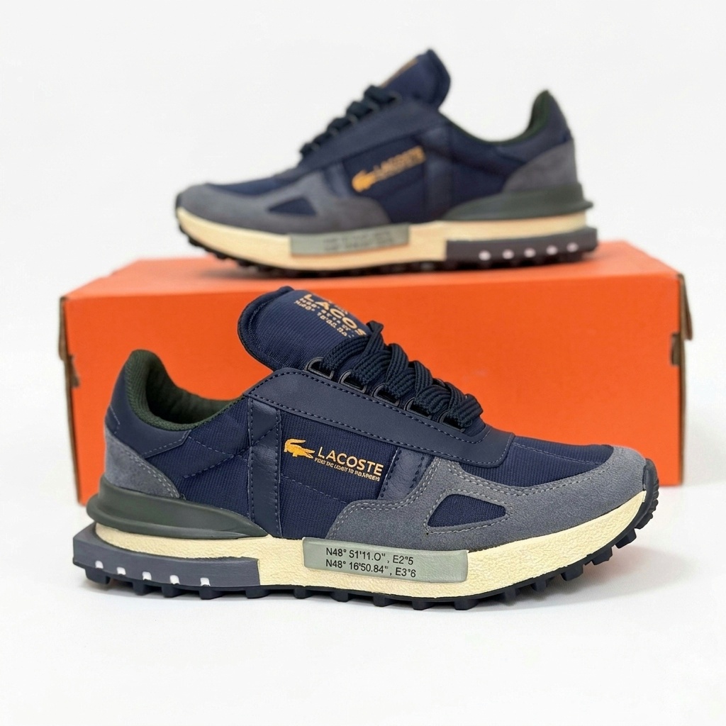 LACOSTE ELITE  color AZUL OSCURO