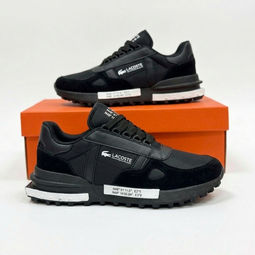 LACOSTE ELITE  color NEGRO